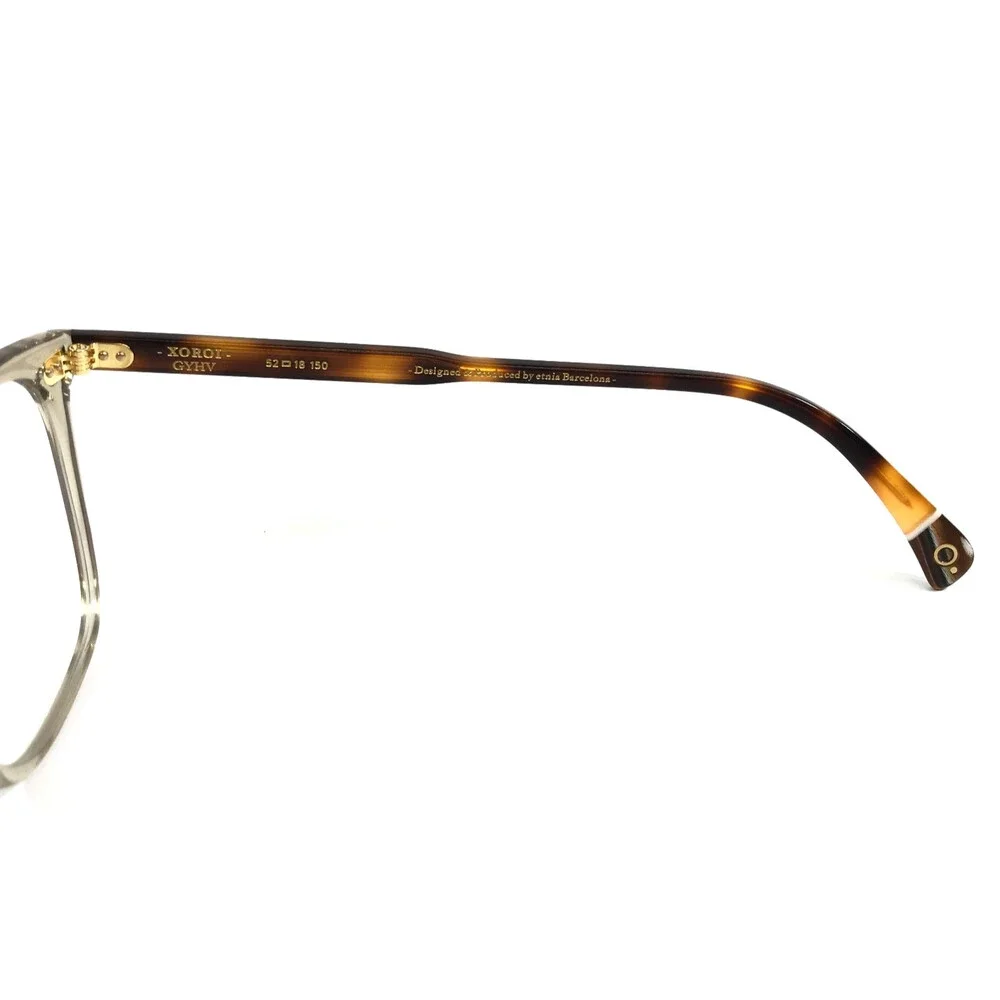 Etnia Barcelona Eyeglasses Frames XOROI GYHV Gray Havana Full Rim 52-18-150